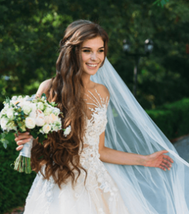how to style bridal hair for fall wedding 1